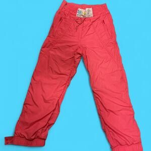 Rare vintage hot ski neon pink ski pants
